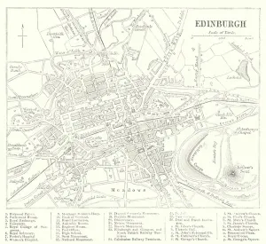 Drummond Place Gallery: Edinburgh (engraving)