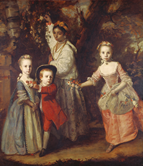 Edward Holden Cruttenden's Children with their Indian Ayah, 1759-1763 (oil on canvas) Edward Holden Cruttenden's Children with their Indian Ayah, 1759-1763 (oil on canvas)