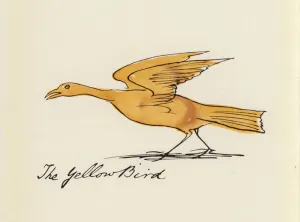 Edward Lear, The Bird Book: The Yellow Bird (colour litho) Edward Lear, The Bird Book: The Yellow Bird (colour litho)