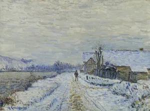 Effet de Neige a Tournedos, 1899 (oil on canvas) Effet de Neige a Tournedos, 1899 (oil on canvas)