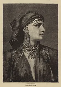 Egyptian Girl Prints