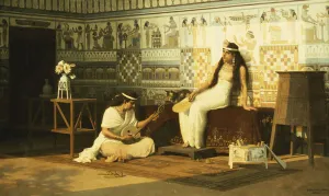 An Egyptian Interior, 1915 (oil on canvas) An Egyptian Interior, 1915 (oil on canvas)
