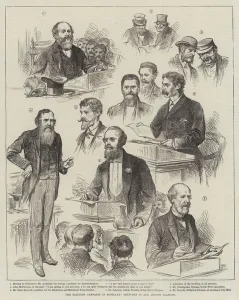 The Election Campaign in Scotland (engraving) The Election Campaign in Scotland (engraving)