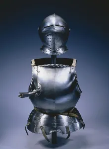 Elements from a Partial Suit of Armour, c.1510-1530 (steel with black paint) Elements from a Partial Suit of Armour, c.1510-1530 (steel with black paint)