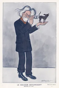 Immunology Gallery: Elie Metchnikoff, Russian zoologist (colour litho)