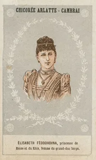Elisabeth Feodorovna, princesse de Hesse et du Rhin, femme du grand-duc Serge (colour litho) Elisabeth Feodorovna, princesse de Hesse et du Rhin, femme du grand-duc Serge (colour litho)