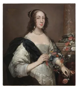 Elizabeth Wray, Baroness Norris, c.1638, overpainted c.1645 (oil on canvas) Elizabeth Wray, Baroness Norris, c.1638, overpainted c.1645 (oil on canvas)
