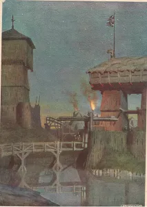 Elsinore, from Hamlet by William Shakespeare, edition published by Hodder & Elsinore, from Hamlet by William Shakespeare, edition published by Hodder &
