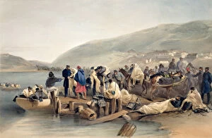 The Embarkation of the Sick at Balaklava, plate from The Seat of War in the East'