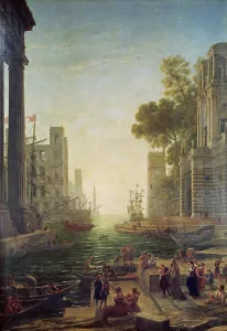 Embarkation of St. Paul at Ostia (oil on canvas) Embarkation of St. Paul at Ostia (oil on canvas)