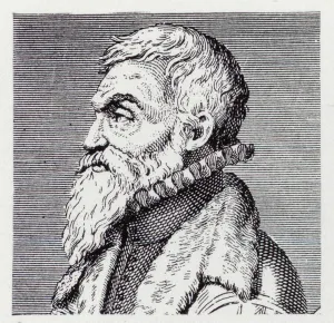 Emilio de Cavalieri, Italian composer (engraving) Emilio de Cavalieri, Italian composer (engraving)