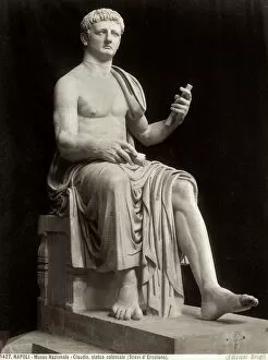 Bare Chested Gallery: Emperor Claudius (marble)