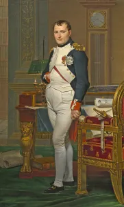The Emperor Napoleon in His Study at the Tuileries, 1812 (oil on canvas) The Emperor Napoleon in His Study at the Tuileries, 1812 (oil on canvas)
