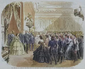 Tsarina Gallery: The Emperor of Russia at the Ball given by the Count and Countess de Morny at St Petersburg