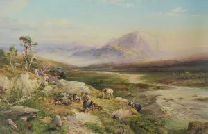 End of the Shoot, Loch Maree (watercolour on paper) End of the Shoot, Loch Maree (watercolour on paper)