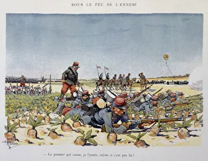 Under enemy fire - the Armee seen by A. guillaume, circa 1900 Under enemy fire - the Armee seen by A. guillaume, circa 1900