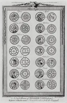 English coins from the reign of Egbert to that of Harthacnut (engraving) English coins from the reign of Egbert to that of Harthacnut (engraving)