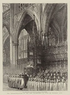 The Enthronisation of the New Archbishop of York on Tuesday Last (engraving) The Enthronisation of the New Archbishop of York on Tuesday Last (engraving)