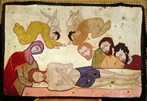 Joseph Of Arimathaea Gallery: The Entombment (tapestry)