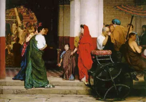Entrance to a Roman Theatre, 1866 (oil on canvas) Entrance to a Roman Theatre, 1866 (oil on canvas)