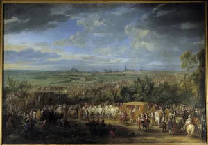 Entre du roi Louis XIV et de la reine Marie Therese le 30 juillet 1667 a Arras'" Entre du roi Louis XIV et de la reine Marie Therese le 30 juillet 1667 a Arras'"