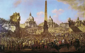 Entry into Rome of Jerzy Ossolinski (1595-1650) Emissary of Wladyslaw IV (1595-1648) Entry into Rome of Jerzy Ossolinski (1595-1650) Emissary of Wladyslaw IV (1595-1648)