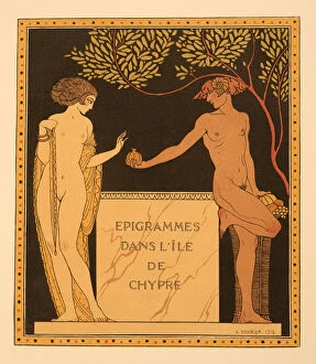 Bilitis Gallery: Epigrammes dans l Ile de Chypre, illustration from Les Chansons de Bilitis, by Pierre Louys, pub