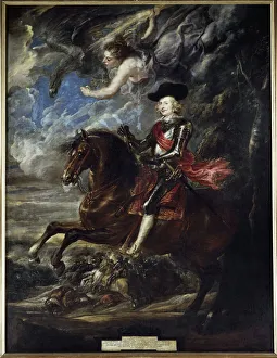 Equestrian portrait of Cardinal Infant Ferdinand of Austria at the Battle of Nordlingen Equestrian portrait of Cardinal Infant Ferdinand of Austria at the Battle of Nordlingen
