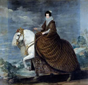 Equestrian portrait of Elisabeth of France or Isabelle of Bourbon (1602-1644) Equestrian portrait of Elisabeth of France or Isabelle of Bourbon (1602-1644)