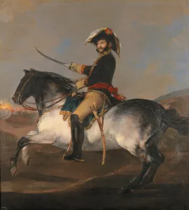 Equestrian Portrait of General Palafox, 1814 (oil on canvas) Equestrian Portrait of General Palafox, 1814 (oil on canvas)