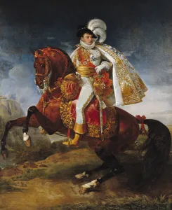 Equestrian Portrait of Jerome Bonaparte (1784-1860) 1808 (oil on canvas) Equestrian Portrait of Jerome Bonaparte (1784-1860) 1808 (oil on canvas)