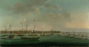 Erie Canal Celebration, New York, 1825 (oil on canvas) Erie Canal Celebration, New York, 1825 (oil on canvas)