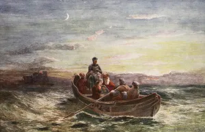 The escape of Mary Queen of Scots from Loch Leven Castle The escape of Mary Queen of Scots from Loch Leven Castle