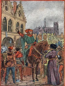 Etienne Marcel, prevot des marchands (1315-1358) acquiring the Maison des Pillars Etienne Marcel, prevot des marchands (1315-1358) acquiring the Maison des Pillars