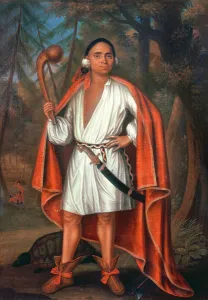Etow Oh Koam, King of the River Nations, 1710 (oil on canvas) Etow Oh Koam, King of the River Nations, 1710 (oil on canvas)