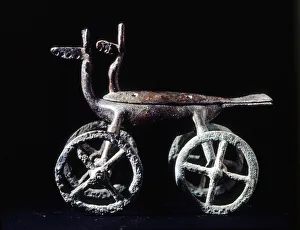 Etruscan art. Villanovian votive tank. Tarquinia Etruscan art. Villanovian votive tank. Tarquinia