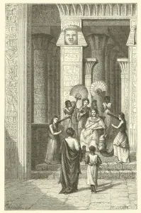Euclid presenting to Ptolemy his Elements Of Geometry (engraving) Euclid presenting to Ptolemy his Elements Of Geometry (engraving)