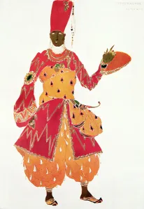 A Eunuch, from the ballet Scheherazade, by Rimsky-Korsakov, (design for A Eunuch, from the ballet Scheherazade, by Rimsky-Korsakov, (design for
