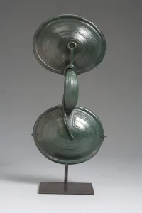 European fibula, Northern Bronze Age, Phase II (bronze) European fibula, Northern Bronze Age, Phase II (bronze)