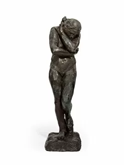Eve After the Fall, 1881 ; 1897 (bronze with brown patina)
