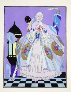One Evening in Venice, 1919-21 (pochoir print) One Evening in Venice, 1919-21 (pochoir print)