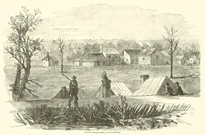 Ewell's Headquarters, near Richmond, March 1865 (engraving) Ewell's Headquarters, near Richmond, March 1865 (engraving)