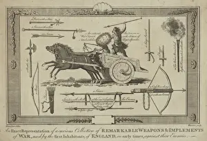 An exact representation of a curious collection of remarkable weapons (engraving) An exact representation of a curious collection of remarkable weapons (engraving)