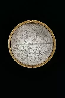Abraham Drentwett Gallery: Two exceptional terrestrial and celestial globes, supported by Hercules and Atlas