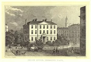 Drummond Place Gallery: Excise Office, Drummond Place (engraving)