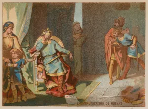 The Excommunication of Robert II (chromolitho) The Excommunication of Robert II (chromolitho)