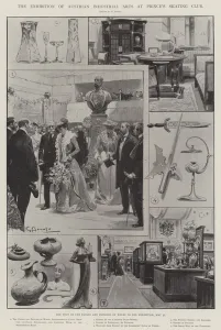 The Exhibition of Austrian Industrial Arts at Prince's Skating Club (litho) The Exhibition of Austrian Industrial Arts at Prince's Skating Club (litho)