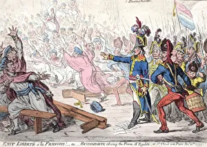 Exit Liberte al Francois Or Buonaparte closing the Farce of Egalite, at St Cloud near Paris, Nov 10th 1799 Exit Liberte al Francois Or Buonaparte closing the Farce of Egalite, at St Cloud near Paris, Nov 10th 1799