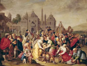 The Exodus or The Vases of the Egyptians (oil on canvas) The Exodus or The Vases of the Egyptians (oil on canvas)