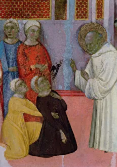 Exorcism of a Man Possessed by a Demon, from the Altarpiece of St. Bernard of Clairvaux (oil on panel) Exorcism of a Man Possessed by a Demon, from the Altarpiece of St. Bernard of Clairvaux (oil on panel)